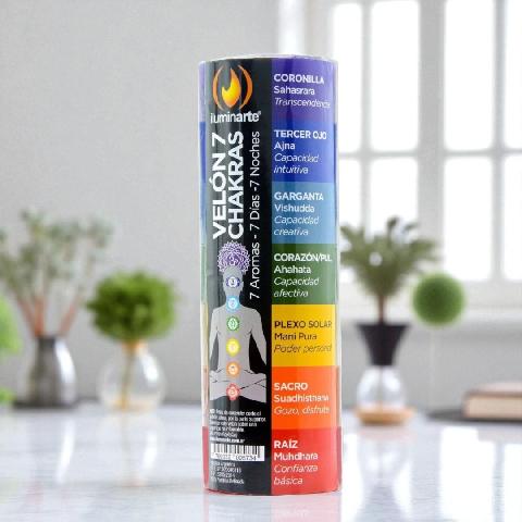 VELON 7 CHAKRAS Y 7 ARCANGELES ILUMINARTE