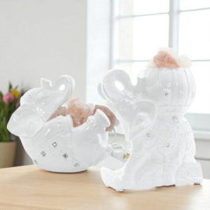 ELEFANTE GRANDE DECORADO LAMP/SAL: imagen 3