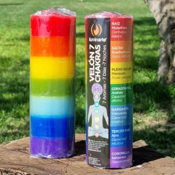 VELON 7 CHAKRAS Y 7 ARCANGELES ILUMINARTE