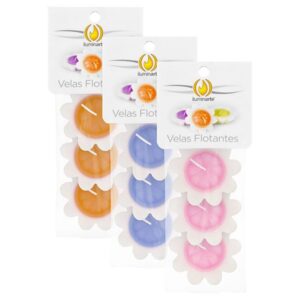 VELAS FLOTANTES X 3: imagen 2