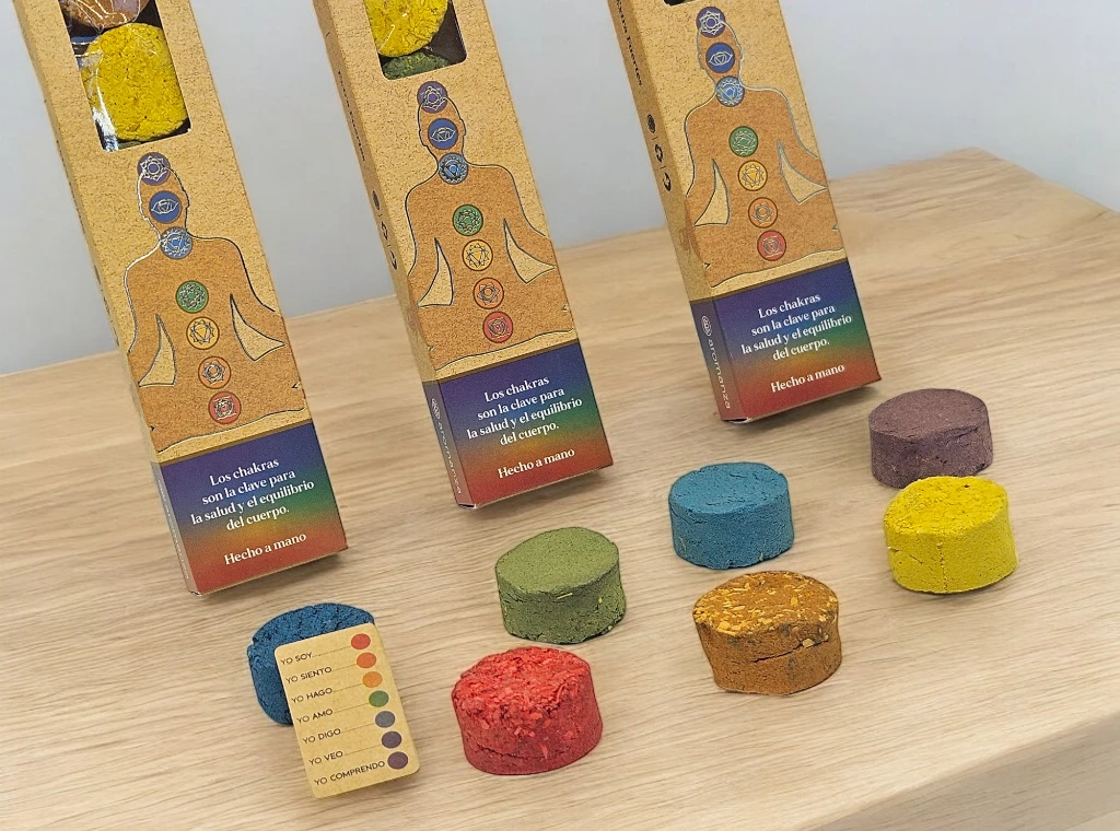 PASTILLAS 7 CHAKRAS LLEVANDO + DE 100 UNIDADES: imagen 3