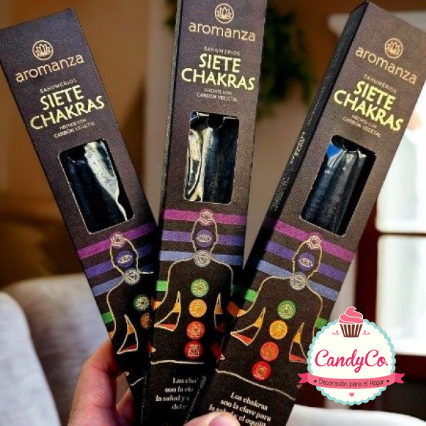 SAHUMERIO 7 CHAKRAS  + DE 100 UNIDADES