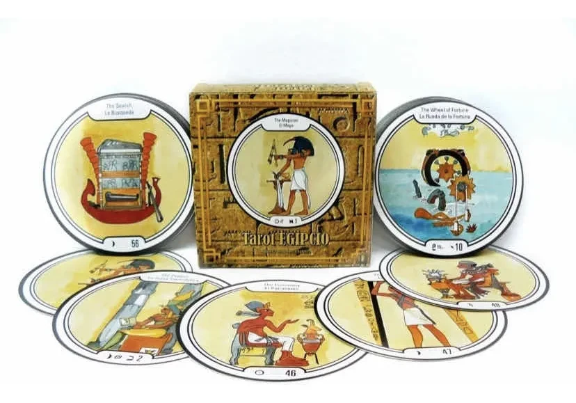 circular egipcio tarot: imagen 1