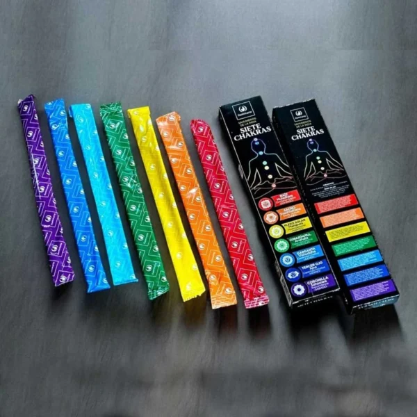 Siete Chakras Iluminarte CAJA x 12