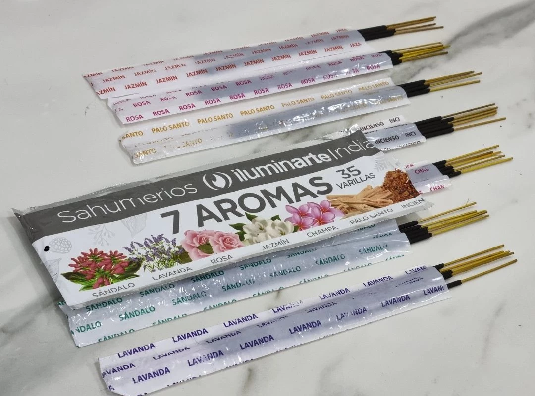 Iluminarte India 7 Aromas x 35 v.12 paq: imagen 2