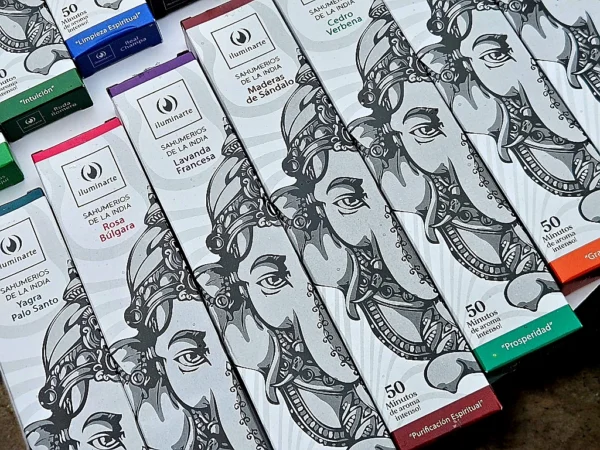 Iluminarte Rectangular 12 VARILLAS . CAJA x 12