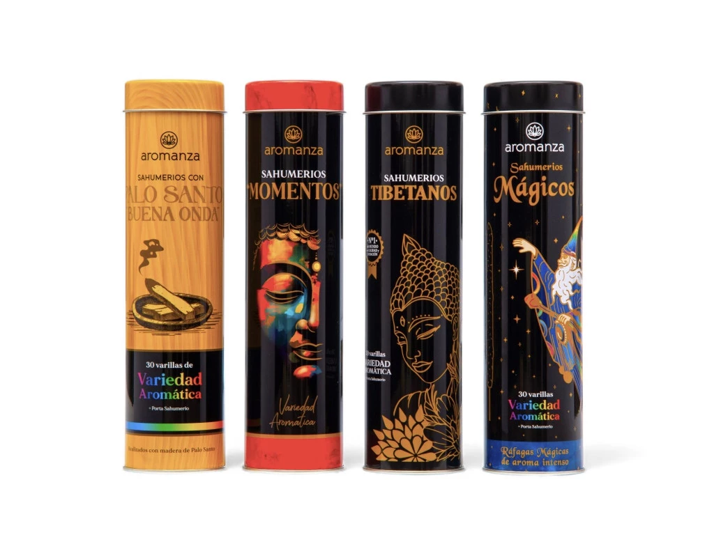 Latas Coleccionables x 30 Varillas + Portasahumerios: imagen 4