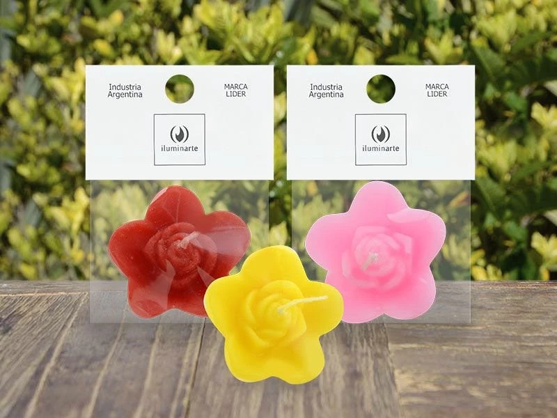 VELA FLOTANTE ROSA: imagen 1