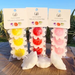 VELAS FLOTANTES X 3: imagen 1