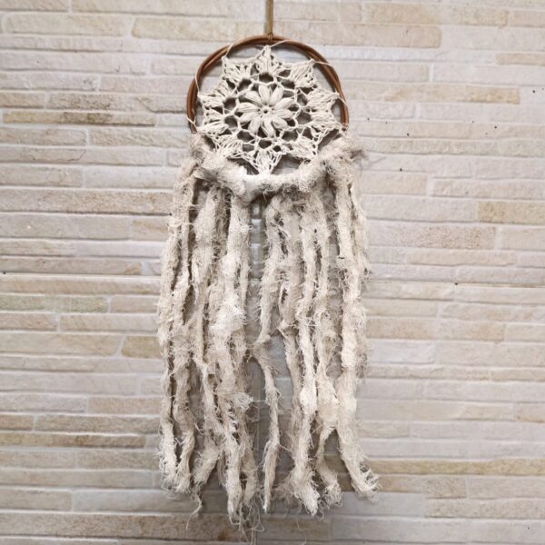 ATRAPA SUEÑO MANDALA GIGANTE MIMBRE