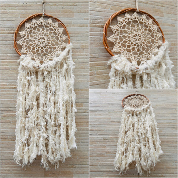 ATRAPA SUEÑO MANDALA GIGANTE HILO