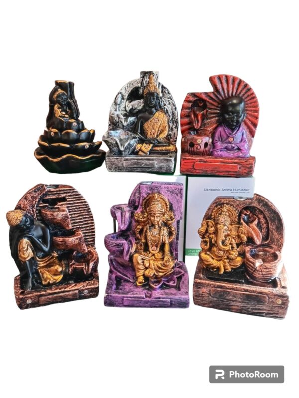 CASCADA DE HUMO DECORADAS CHICAS