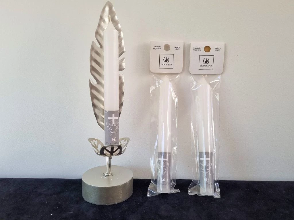 VELAS CONFIRMACION,BAUTISMO,CEREMONIA: imagen 2