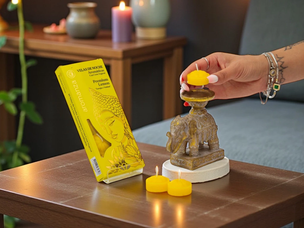 Velas de Noche Aromaticas x 10: imagen 2