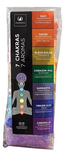 SALES AROMATICAS 7 CHAKRAS