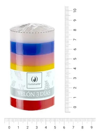 VELON 3 DIAS 7 COLORES ILUMINARTE
