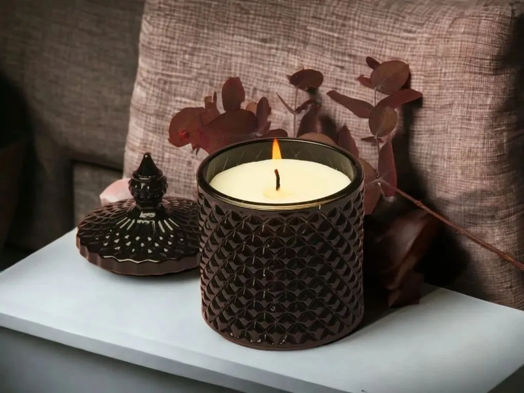 VELA CARAMELERA NEGRA GRANDE: imagen 1