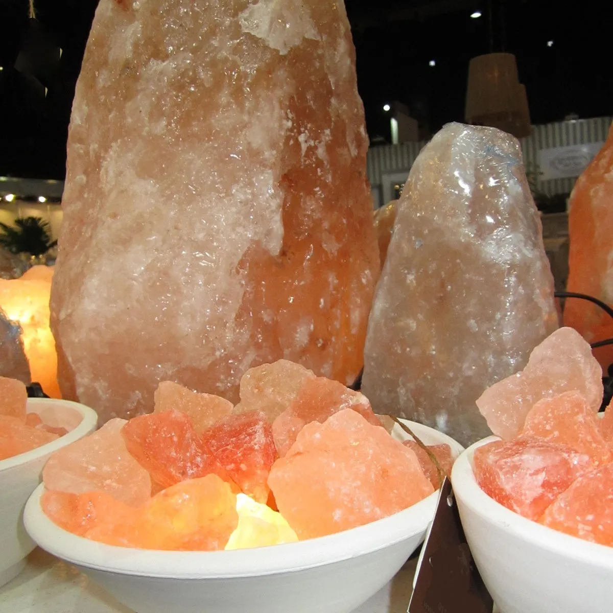 LAMPARA SAL VIDRIO: imagen 1