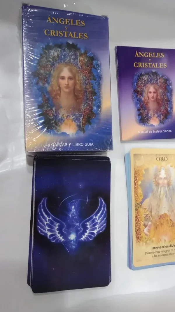 oráculo ángeles y cristales