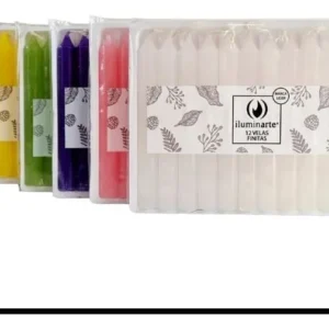 VELAS CORTAS  FINAS X 12: imagen 1