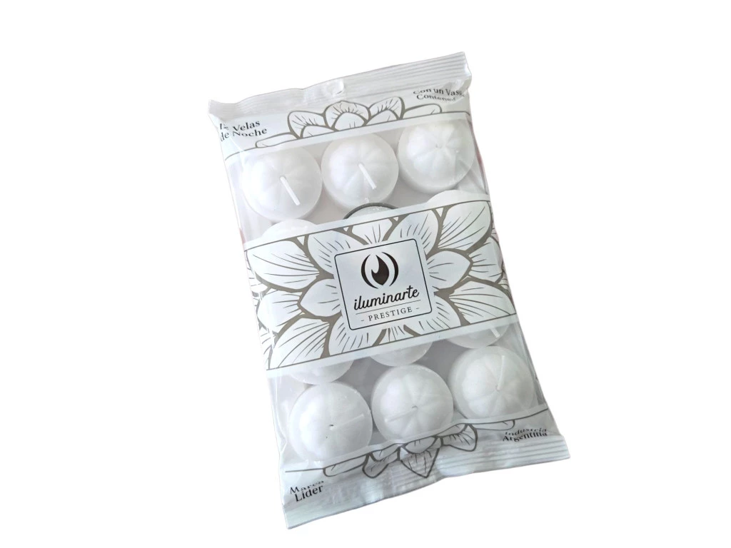 VELA NOCHE BLANCA PACK COLGABLE: imagen 2