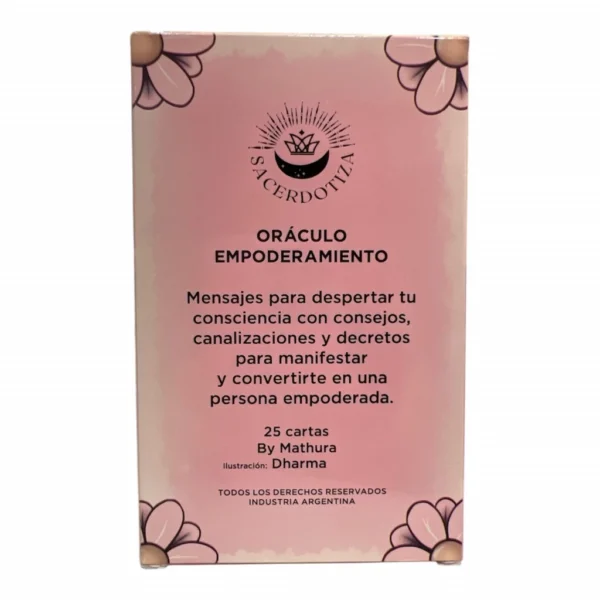 ORACULO EMPODERAMIENTO