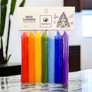 VELAS CORTAS 7 CHAKRAS: imagen 4