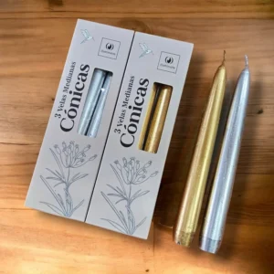 VELAS CONICAS CAJA X 3: imagen 4