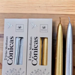 CONICAS ORO Y PLARA X 3: imagen 3