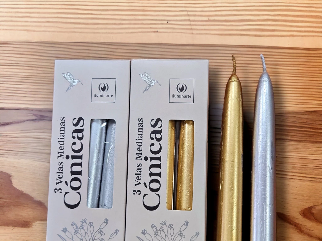 CONICAS ORO Y PLARA X 3: imagen 3