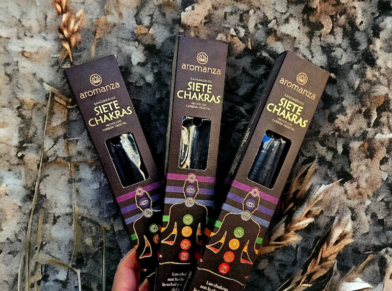 SAHUMERIO 7 CHAKRAS  + DE 100 UNIDADES: imagen 1
