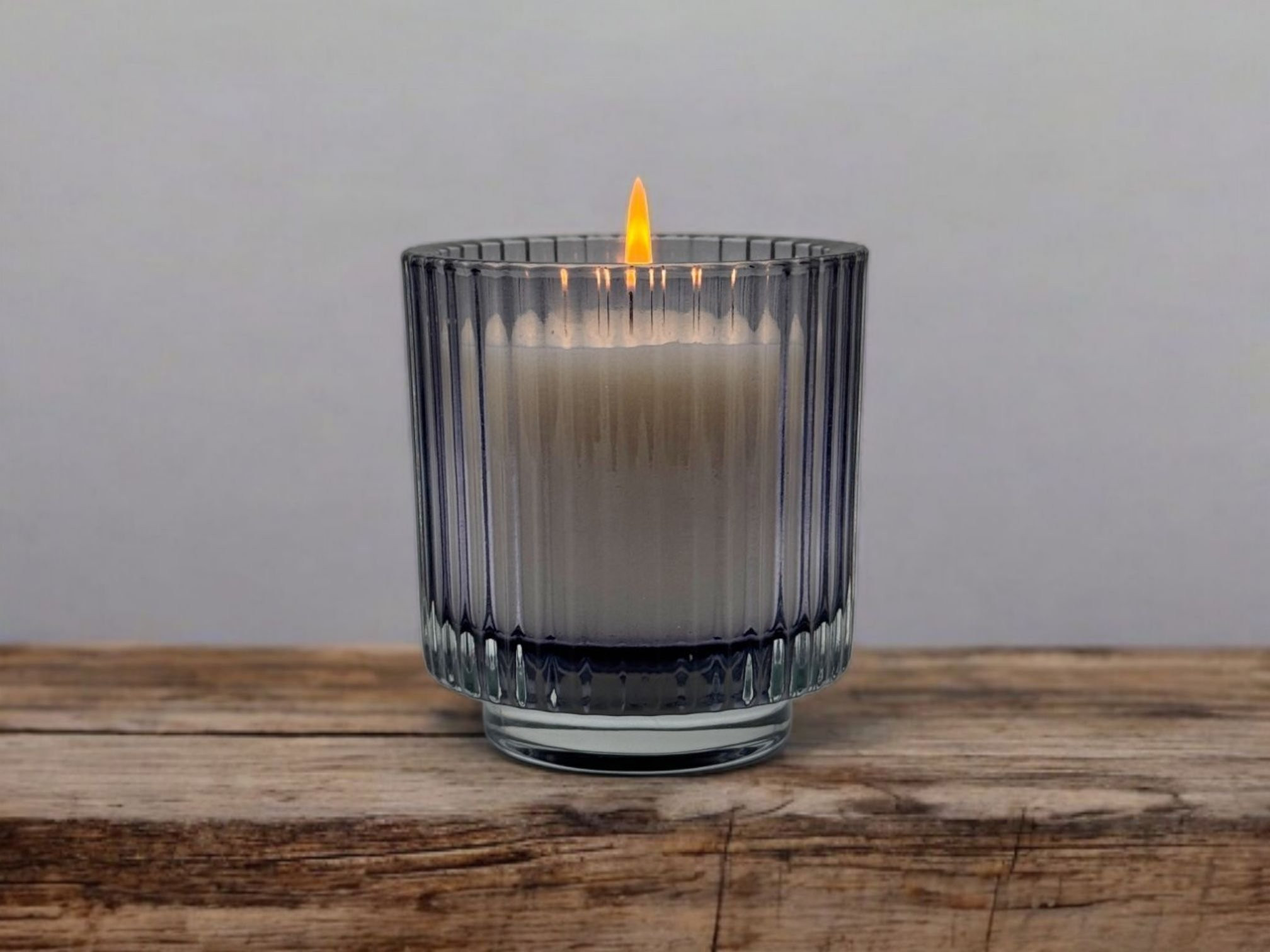 VELA AROMANZA VASO RAYADO CHICO: imagen 1