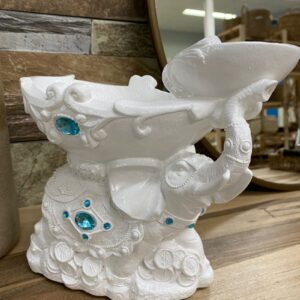 ELEFANTE GRANDE DECORADO LAMP/SAL: imagen 4