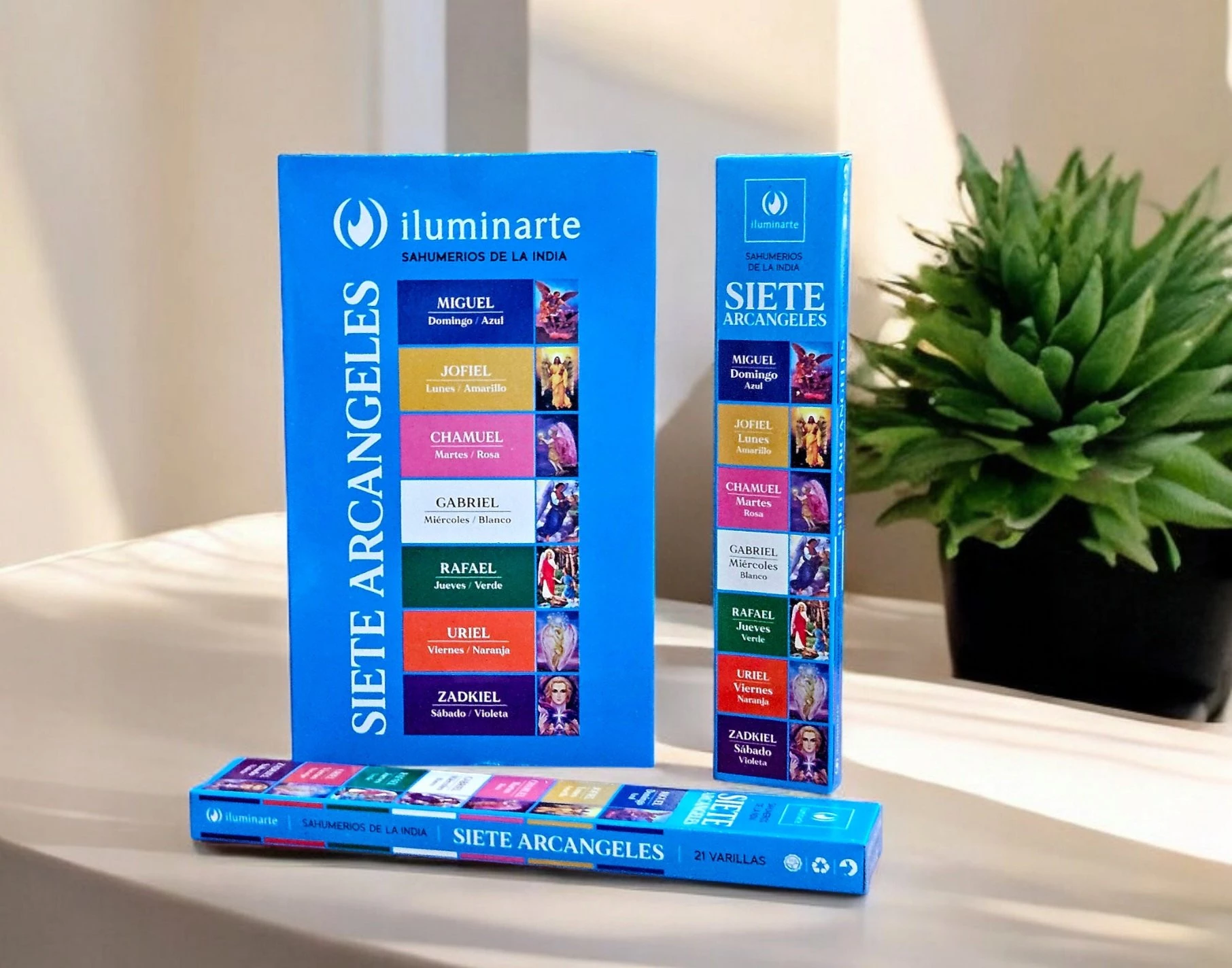 Siete Arcangeles iluminate  CAJA x 12: imagen 1