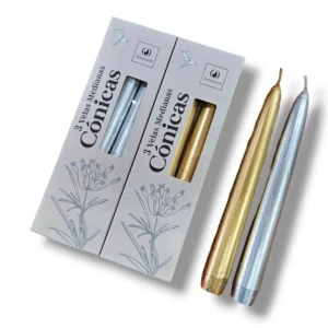 CONICAS ORO Y PLARA X 3: imagen 4