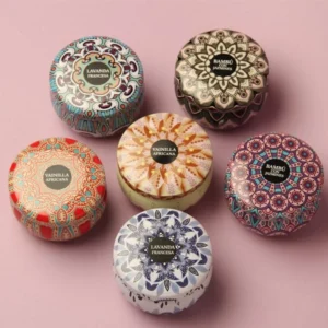 VELA LATA MANDALA CHICA: imagen 4