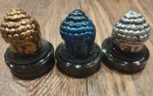 CABEZA DE BUDA ILUMINACION PORTA SAHUM RESINA C/U: imagen 2