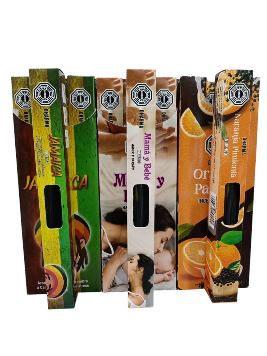 LINEA DHARMA 15 VARILLAS POR BULTO SURTIDO 15% DESCUENTO: imagen 1