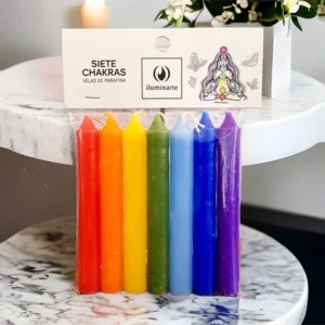 VELAS CORTAS 7 CHAKRAS: imagen 2