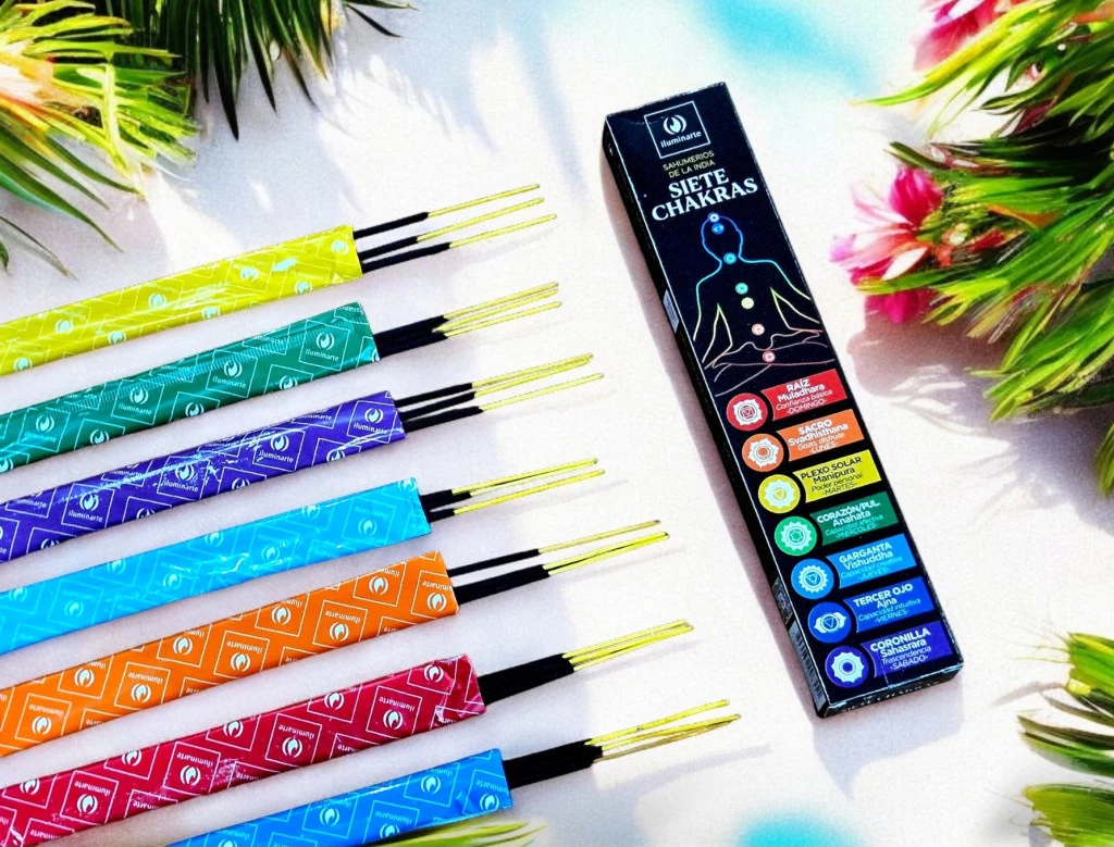Siete Chakras Iluminarte CAJA  x 12: imagen 1