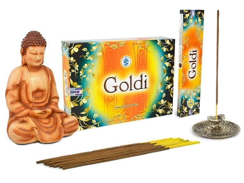 Goldi Flora (2 Aromas) Masala x 12 cajas: imagen 1
