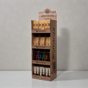 Exhibidor Simil Madera (Carton)43x30x150: imagen 2