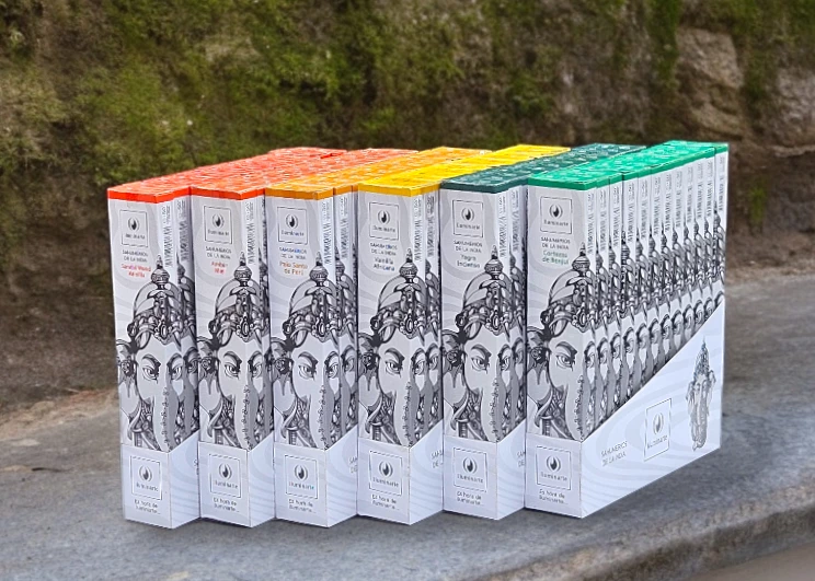 Iluminarte Rectangular 12 VARILLAS . CAJA x 12: imagen 1