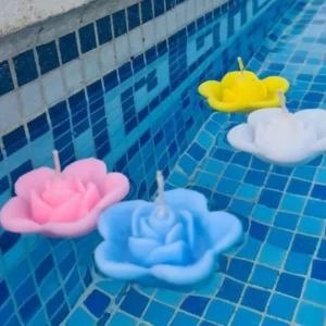 VELA FLOTANTE ROSA: imagen 2