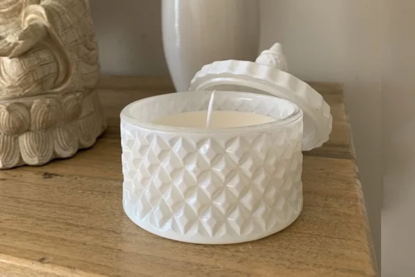 VELA CARAMELERA BLANCA CHICA