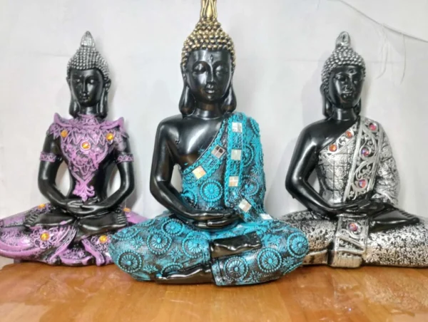 BUDA HINDU DE LA MEDITACION DECORADO 40CM