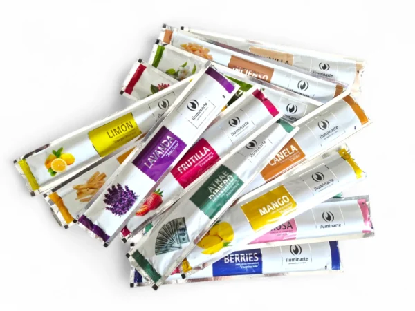 Sahumerios Paquetes Colgables Tira x12. 15varillas.