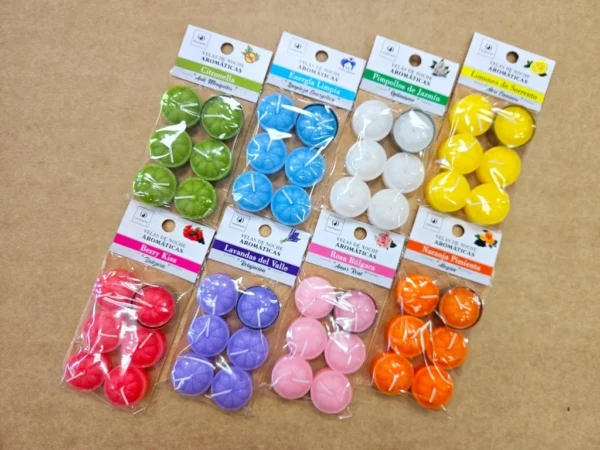 VELA DE NOCHE X 6 PERFUMADAS