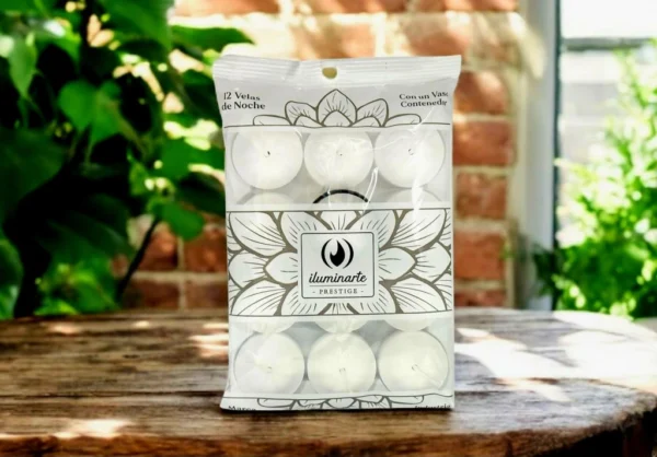 VELA NOCHE BLANCA PACK COLGABLE